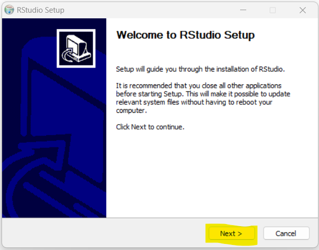 Download/Install RStudio 3